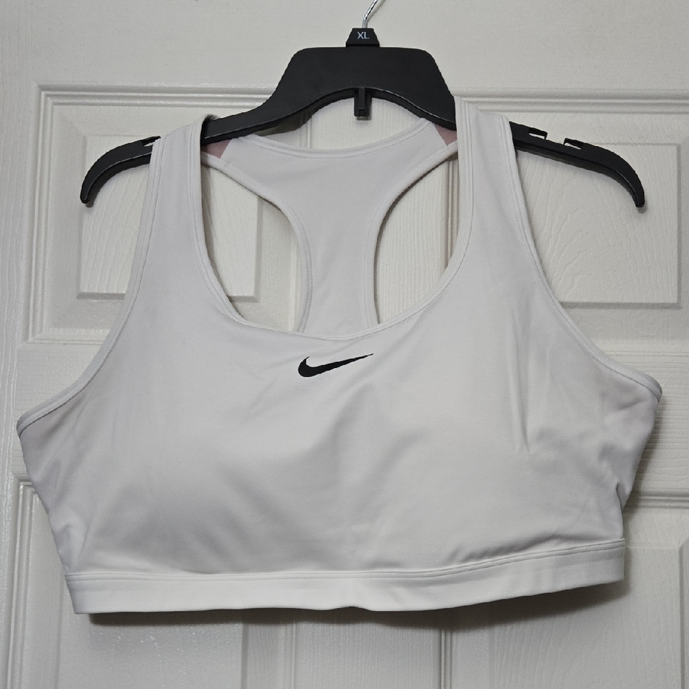 Nike Women's White Sports Bra